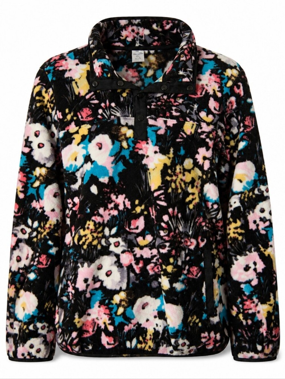 Vera Bradley Floral Fleece Pullover. Size 2X